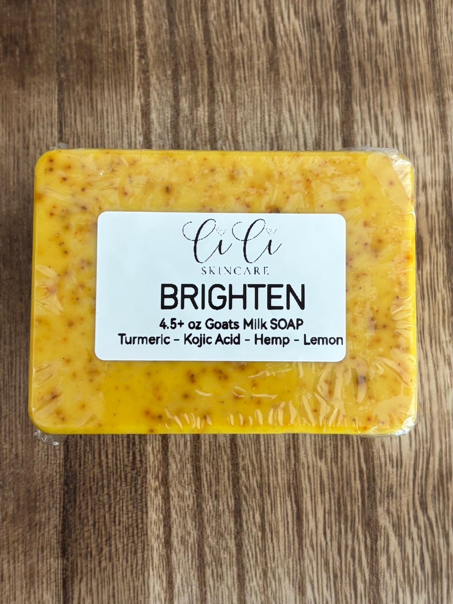 Brighten- Turmeric & Kojic Acid Goat Milk Soap