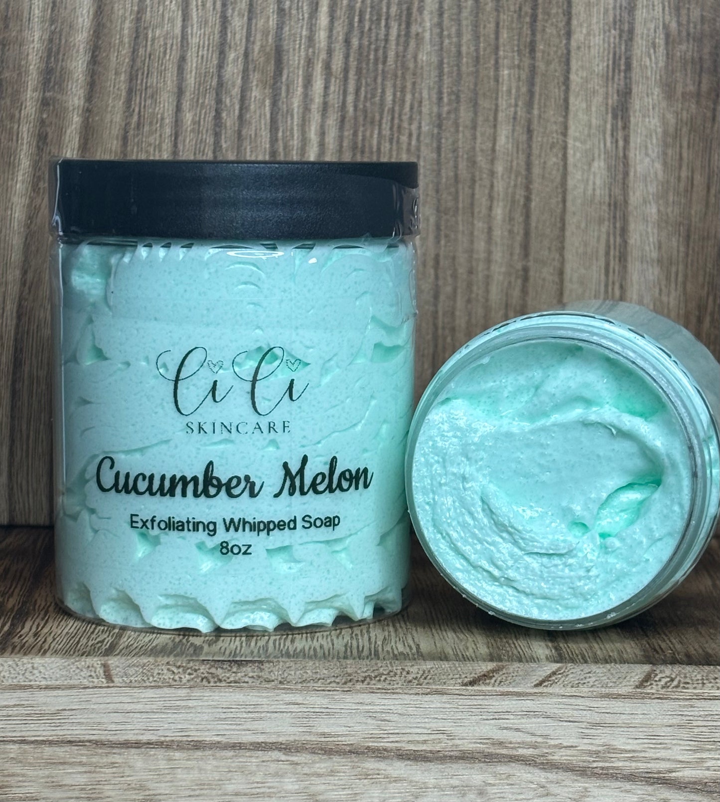 Cucumber Melon Exfoliating Whipped Soap