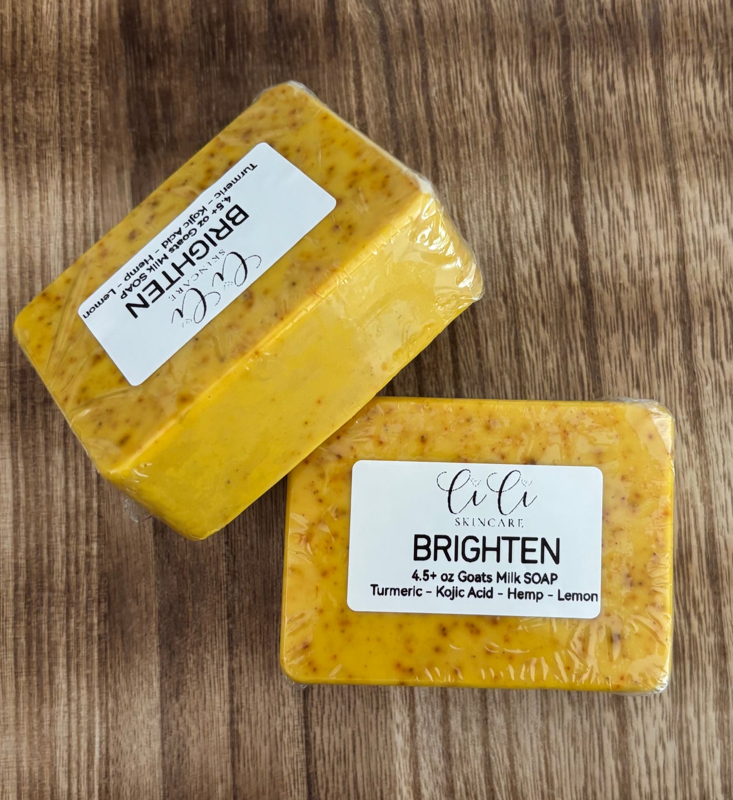 Brighten- Turmeric & Kojic Acid Goat Milk Soap