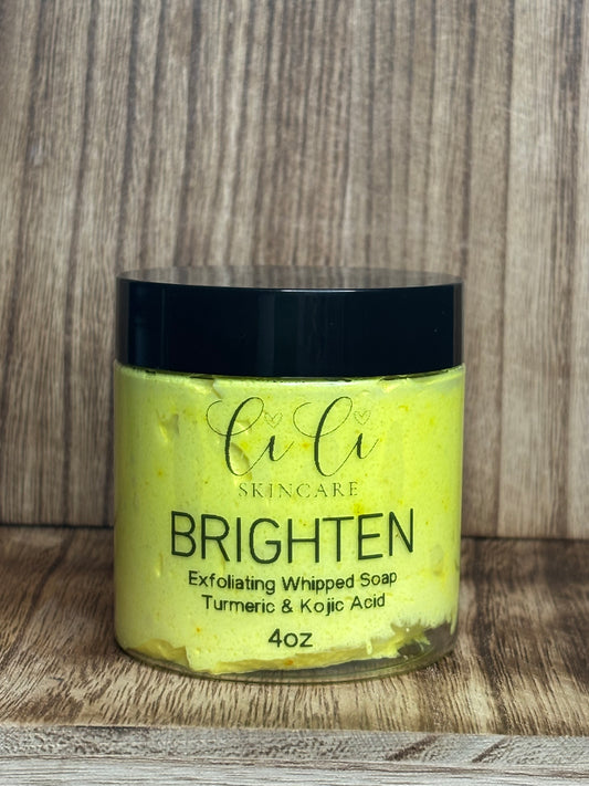 Brighten Exfoliating Whipped Soap