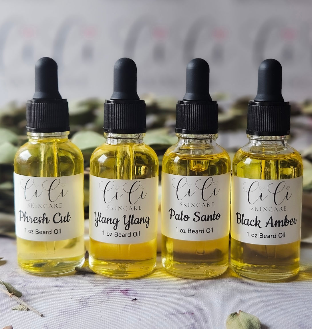 Black Amber Beard Oil