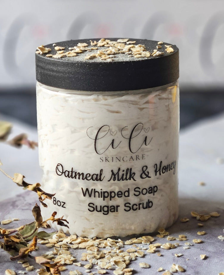 Oatmeal Milk & Honey Exfoliating Whipped Soap