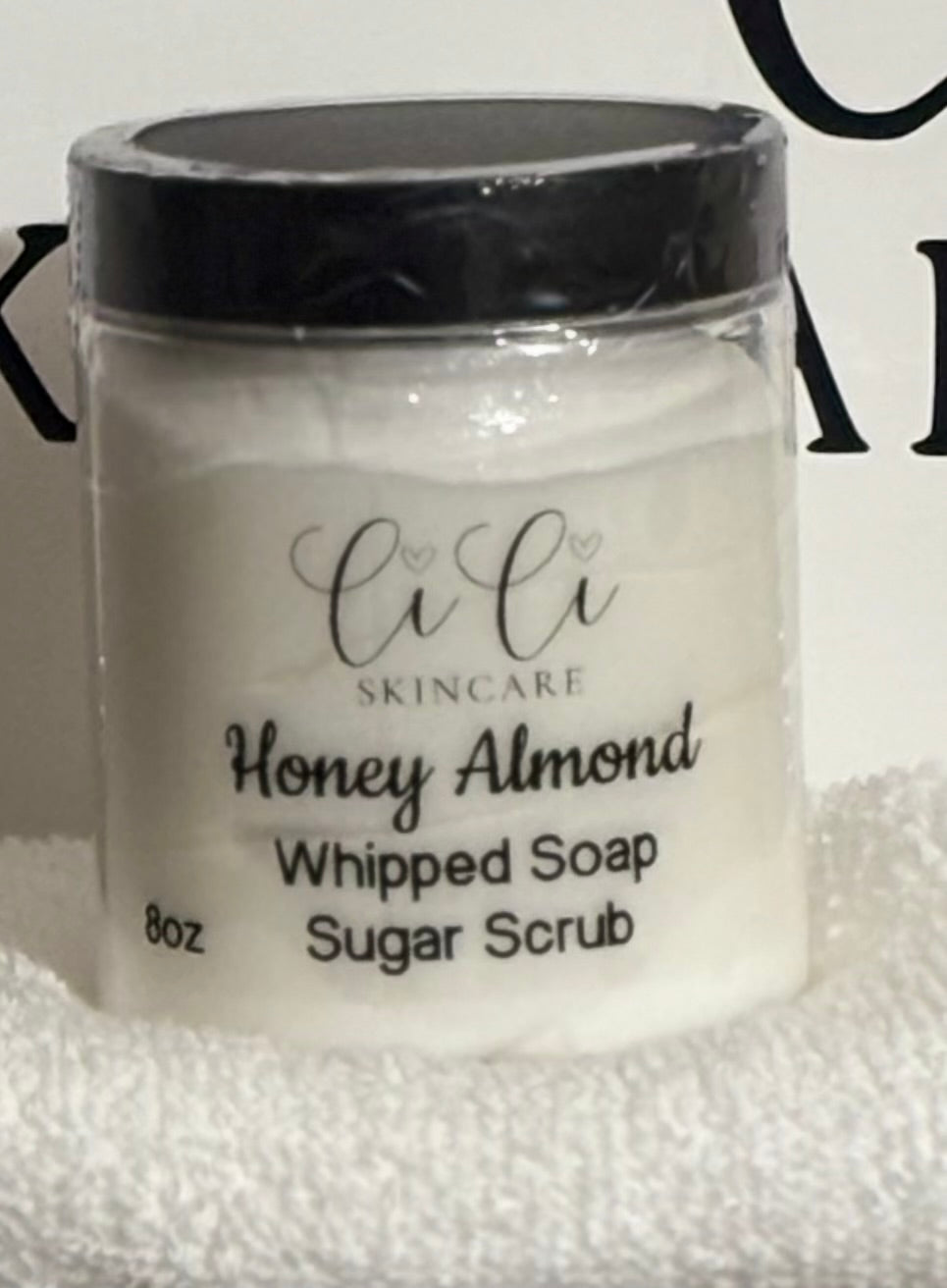 Honey Almond Exfoliating Whipped Soap