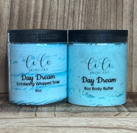Day Dream Exfoliating Whipped Soap & Body Butter Set
