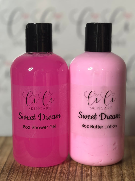 Sweet Dream Shower Gel & Butter Lotion Set